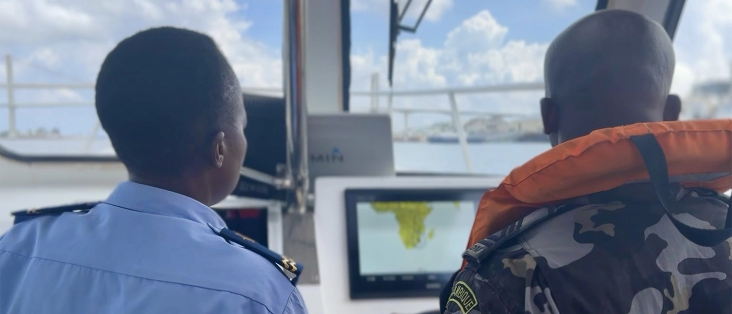 Stopping suspicious activity at sea in Mozambique